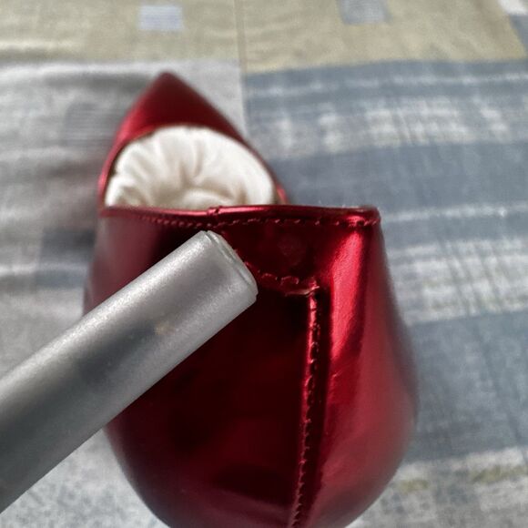 Giuseppe Zanotti Red Patent Pointed Toe Pumps Women's Heels Sz 36 - Picture 11 of 16